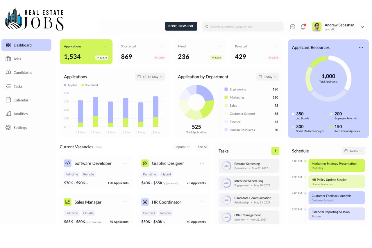 Real Estate Job Portal