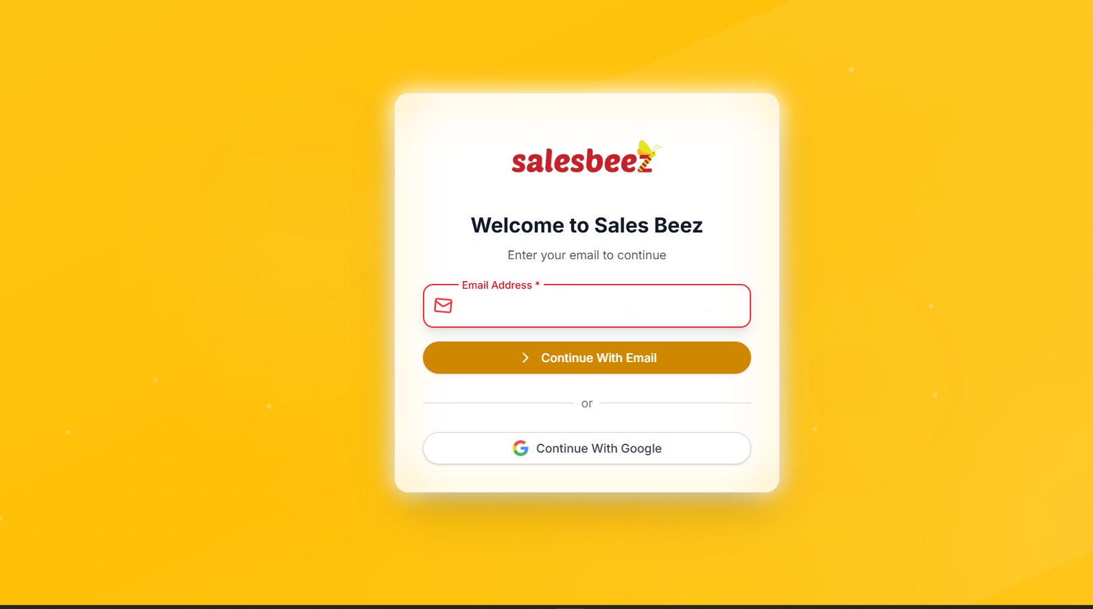 Sales Beez – Sales Dashboard